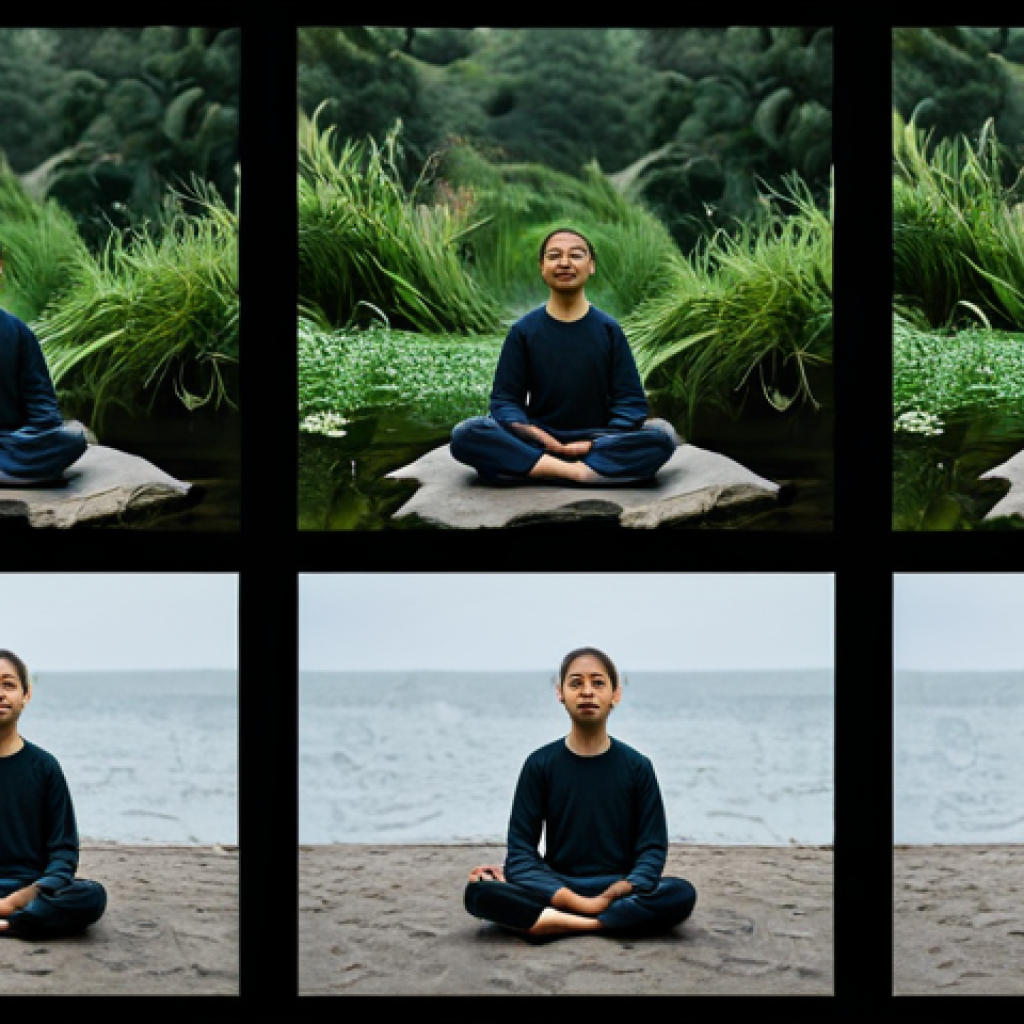 Here are 3 image prompts for Stable Diffusion XL, based on the provided text, focusing on mindfulness, patience, and emotional well-being:
